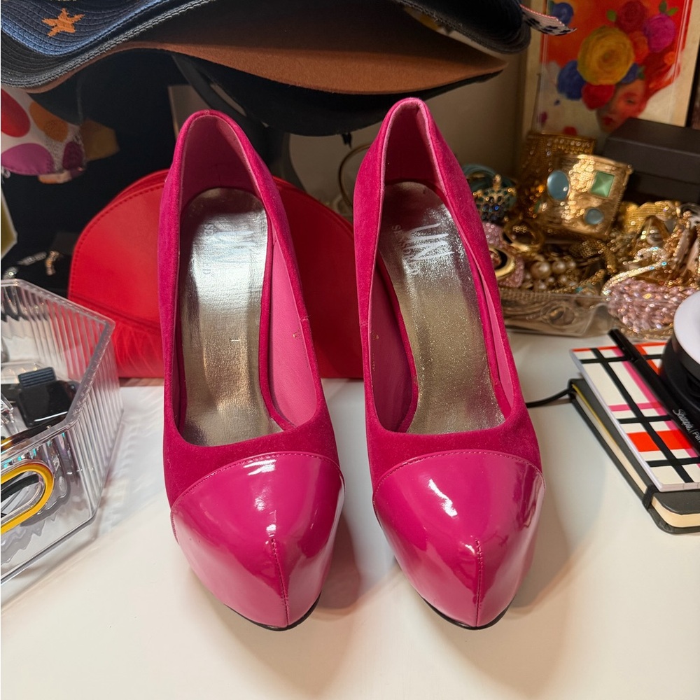 Unsensored Fuchsia Heels
